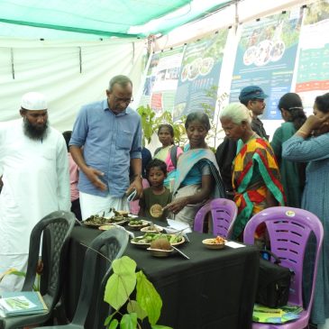 CAbC, MSSRF secured the Award for Best Exhibition Stall in the Poopoli.