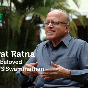 “Bharat Ratna” to Prof M S Swaminathan.